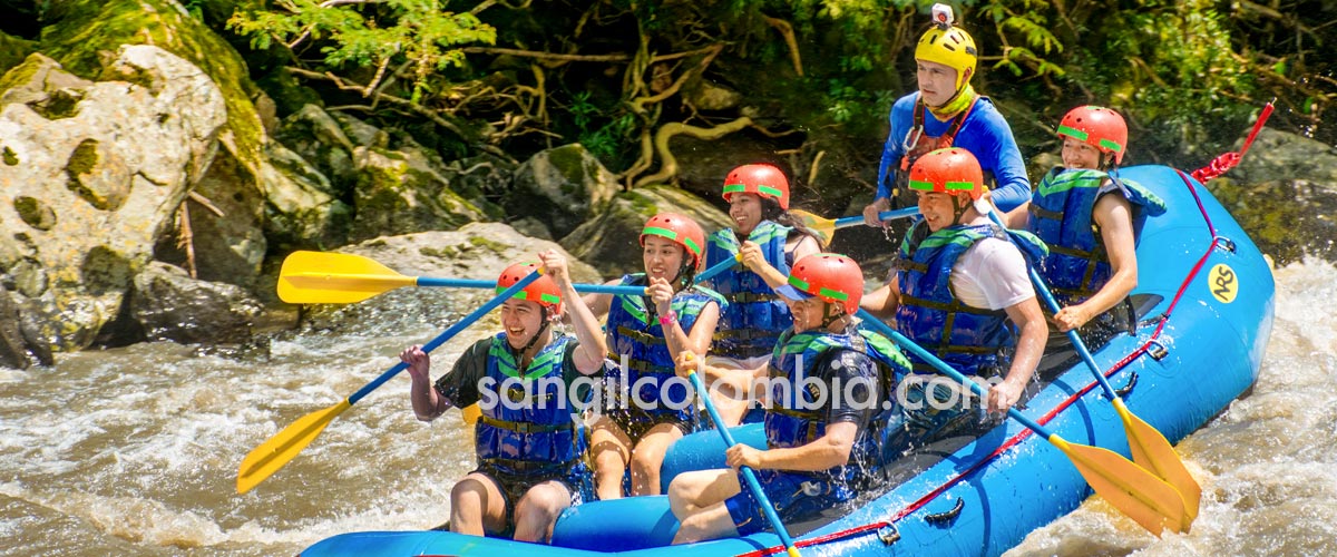 Canotaje en San Gil